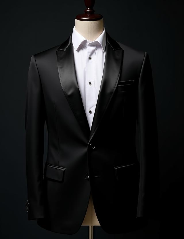 Klasyczny smoking wieczorowy